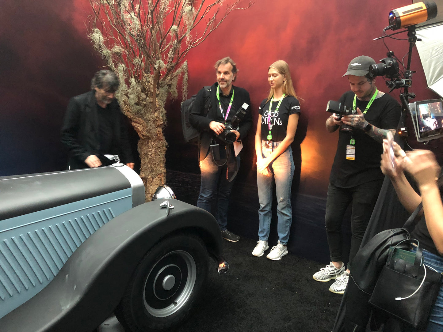 RARE! Good Omens promo notebook from NYCC 2018