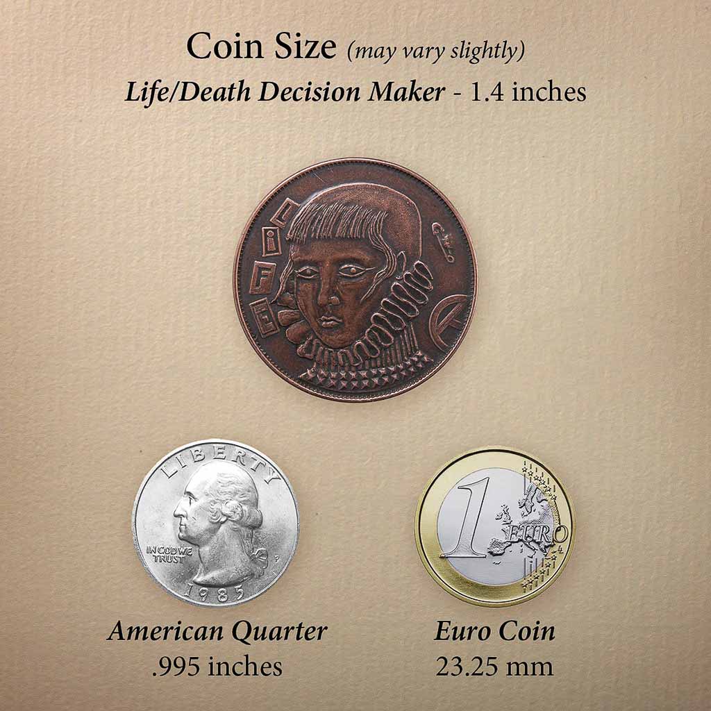 Life/Death Decision Coin