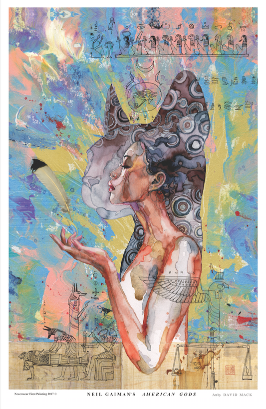 NEW PRINT! David Mack illustrates AMERICAN GODS