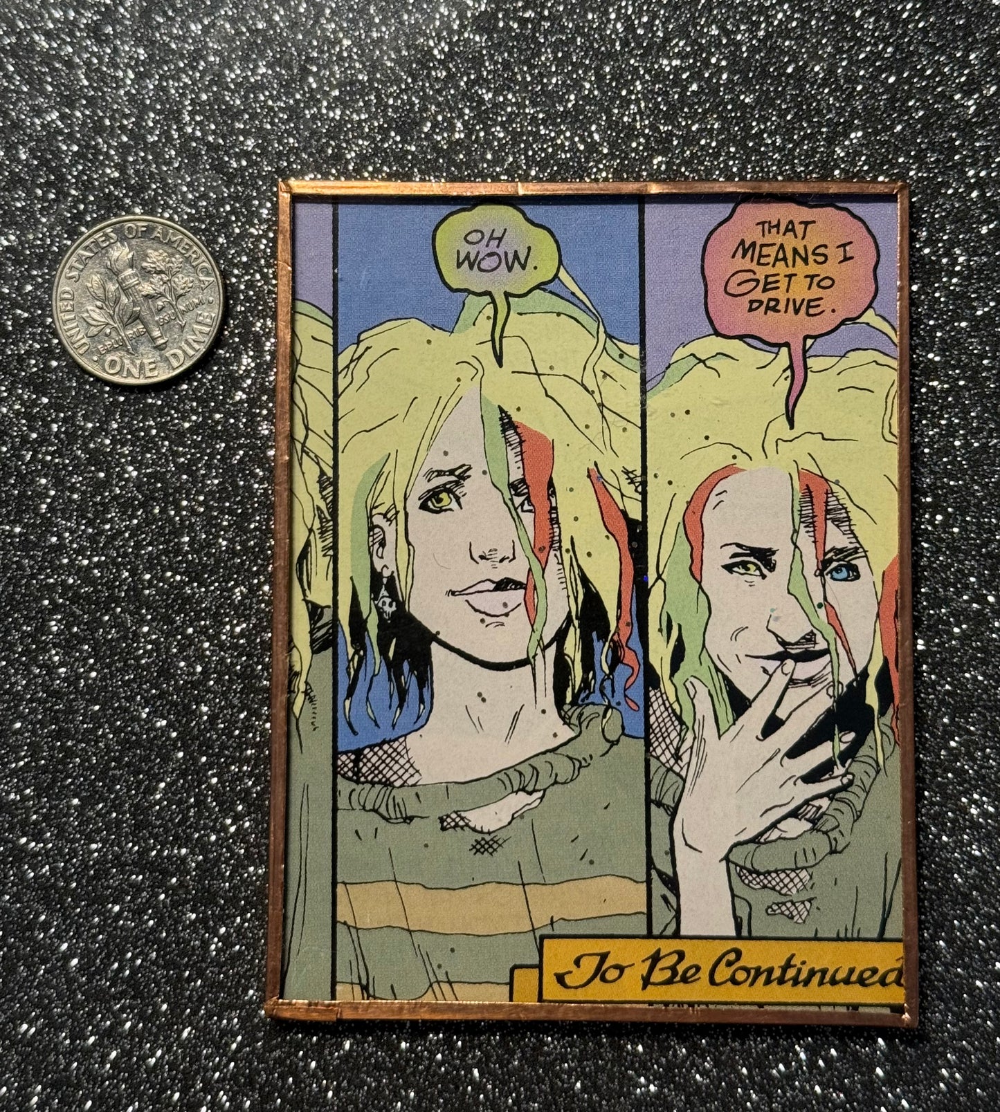 Sandman's Delirium "that means I get to drive"  magnet