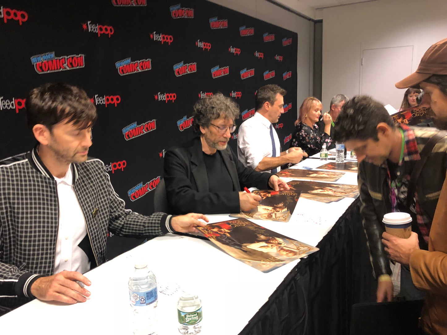 RARE! Good Omens promo notebook from NYCC 2018