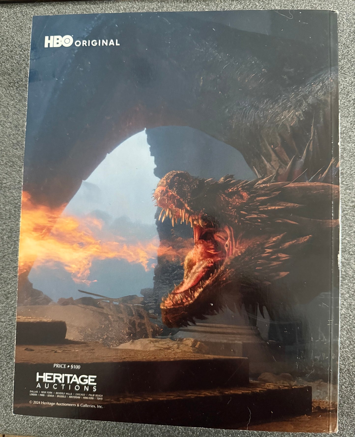 GAME OF THRONES Auction catalog (RARE)