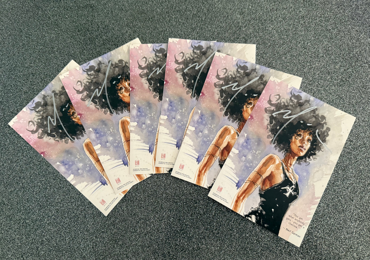 NEW!! 15 pc. Sandman Sticker/Postcard Set + Free Bonus Promo Sticker!