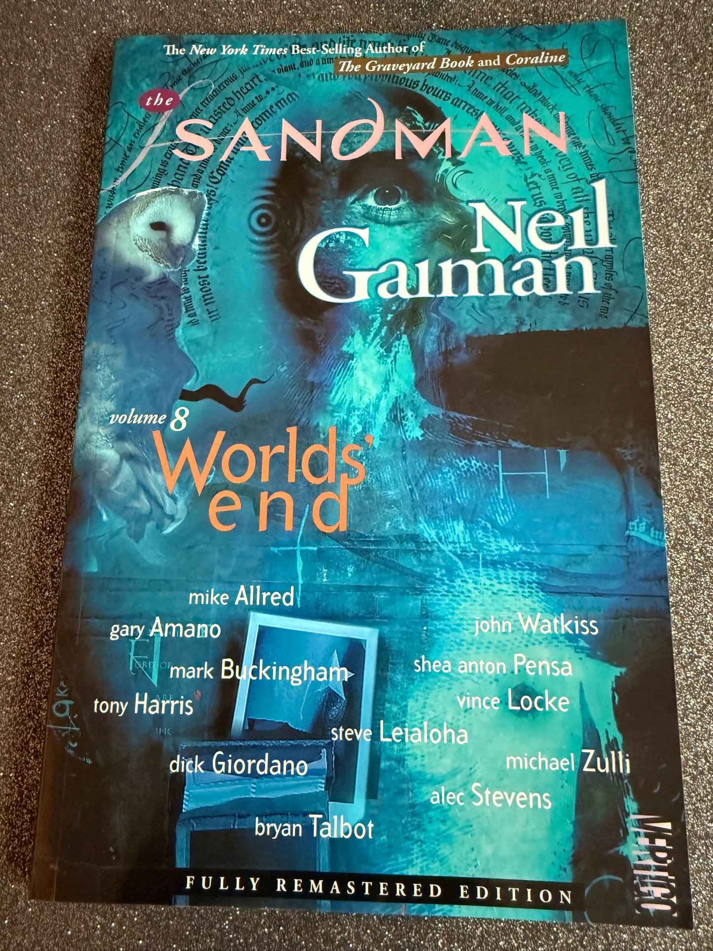 SIGNED SANDMAN World's End graphic novel- Intro by STEPHEN KING!