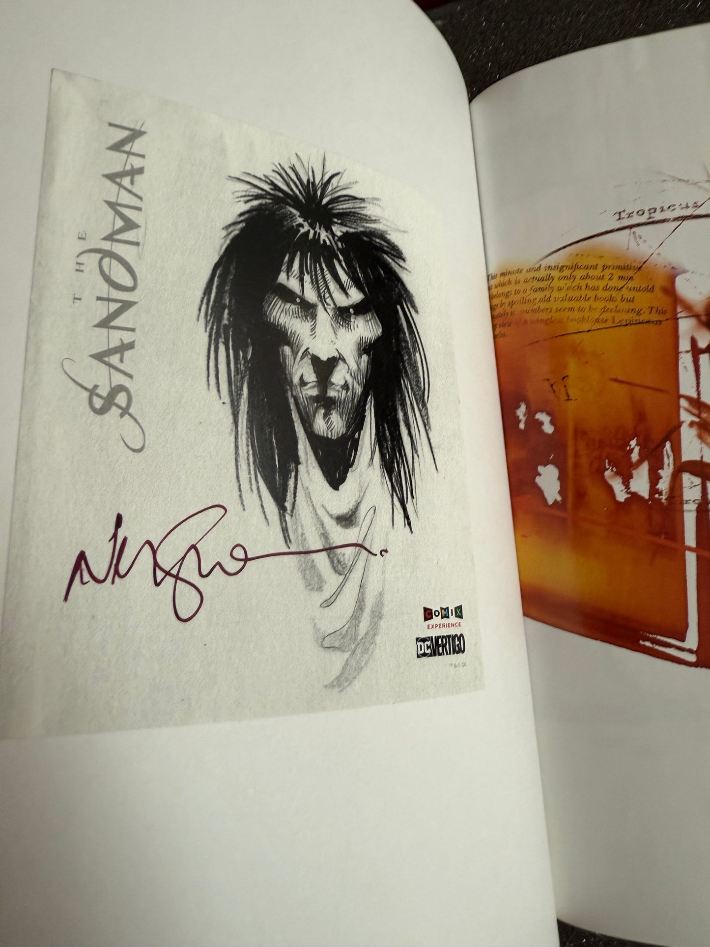 SIGNED SANDMAN World's End graphic novel- Intro by STEPHEN KING!