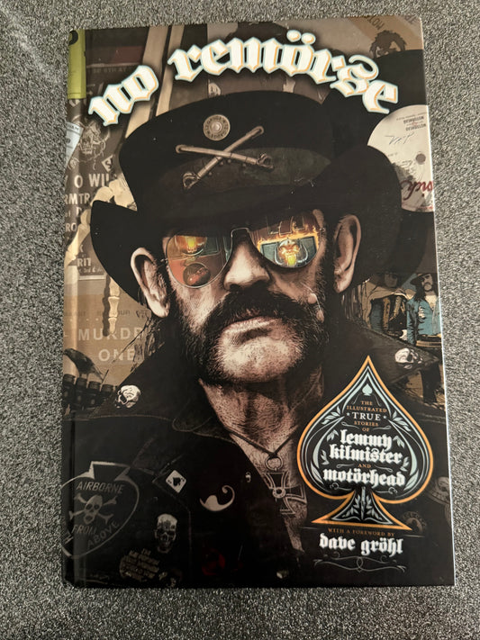 LEMMY! A Lemmy/ Motorhead graphic novel by Z2 "No Remorse"by  OZZY + more
