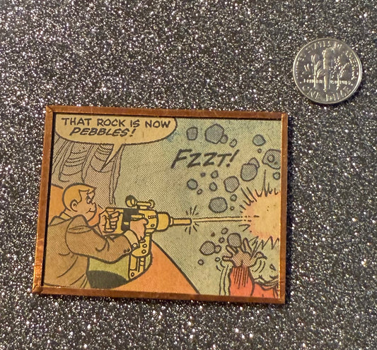 Vintage Richie Rich handmade magnet "FZZT!!" (1977)