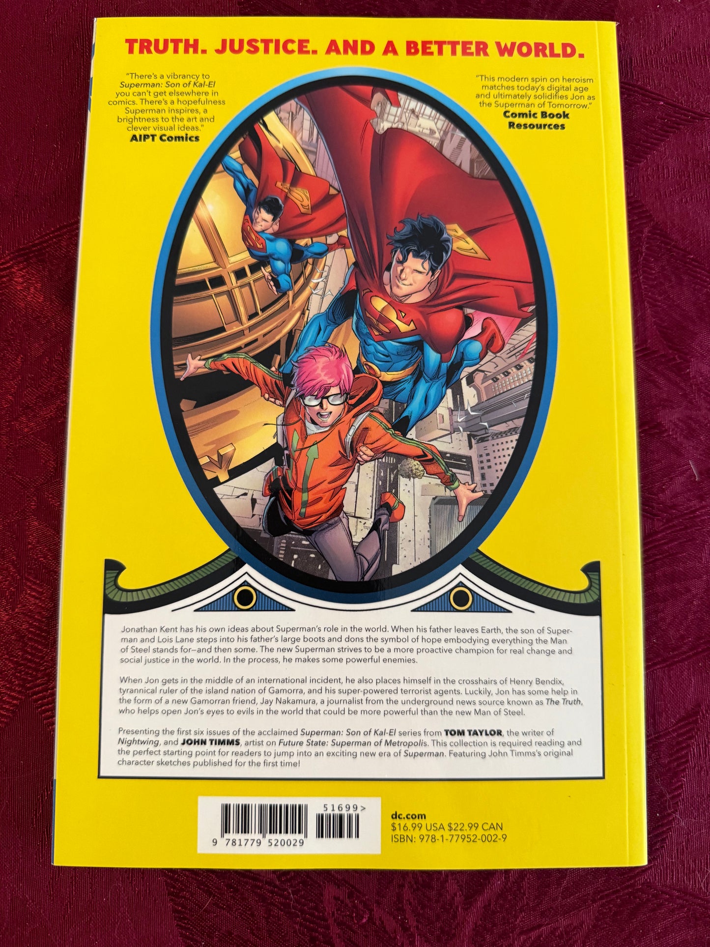 SUPERMAN: SON OF KAL EL graphic novel vol. 1 THE TRUTH