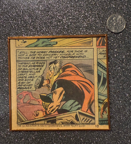 Vintage! Thor "rises to the surface" magnet