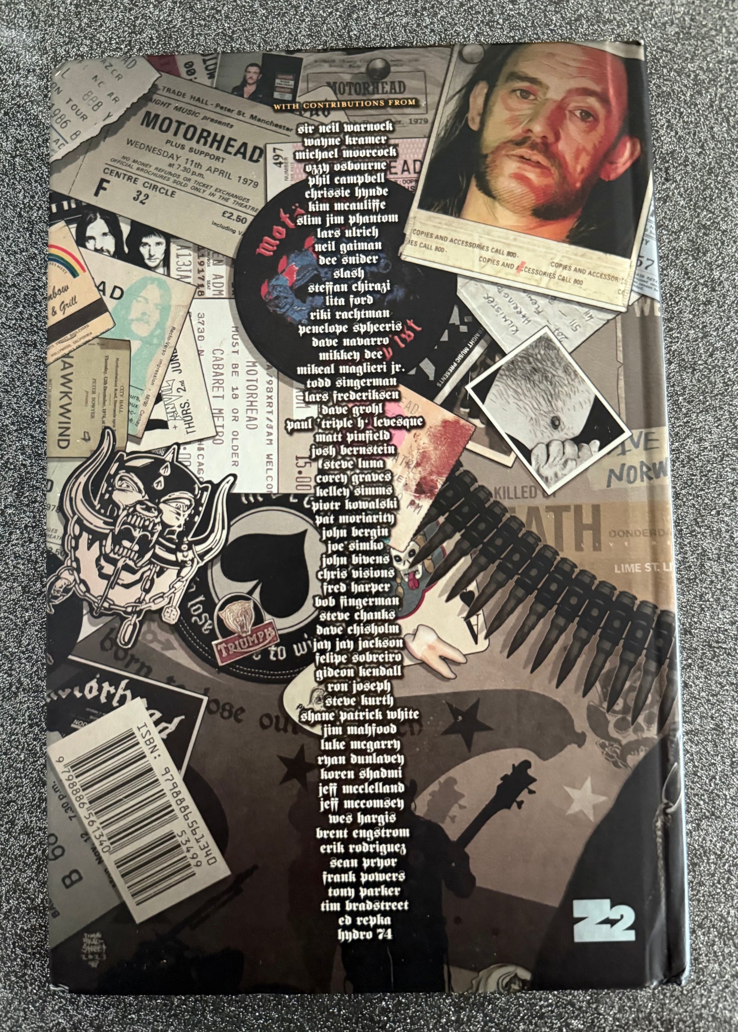 LEMMY! A Lemmy/ Motorhead graphic novel by Z2 "No Remorse"by  OZZY + more