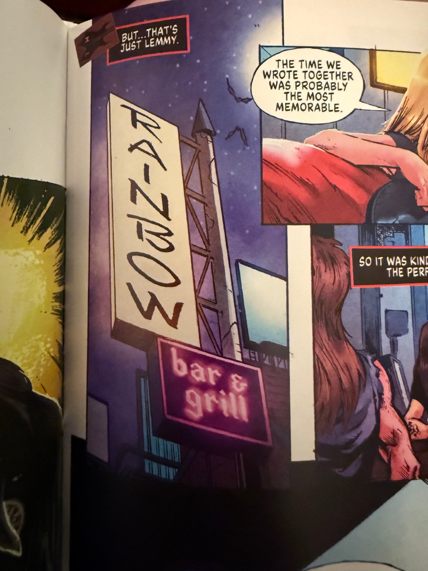 LEMMY! A Lemmy/ Motorhead graphic novel by Z2 "No Remorse"by  OZZY + more