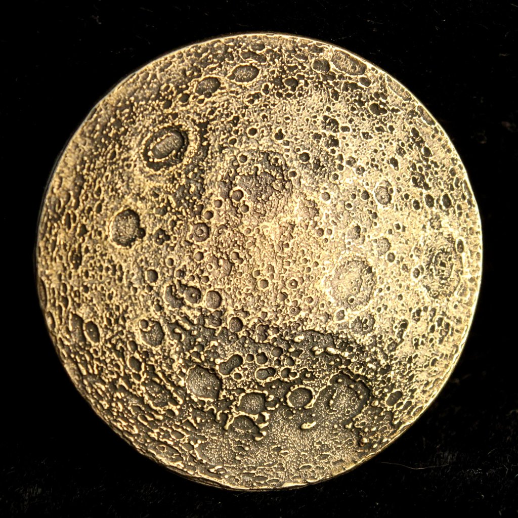 Harvest Moon Brass Coin - 1"