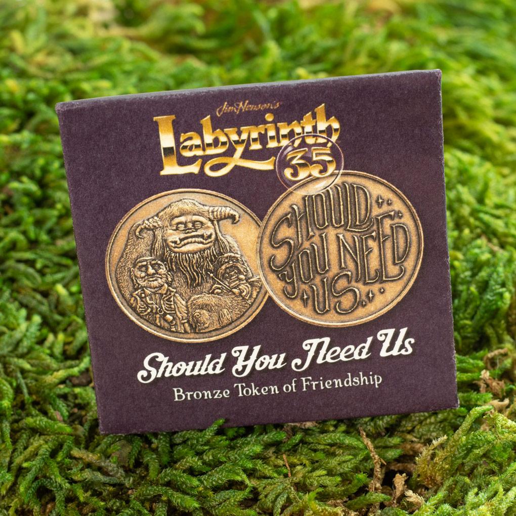 Labyrinth / Should You Need Us Bronze Friendship Token